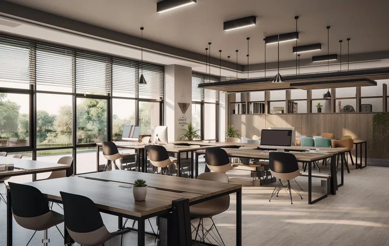 Modern open plan office in Abu Dhabi supplied with Oasis Flow drinking water