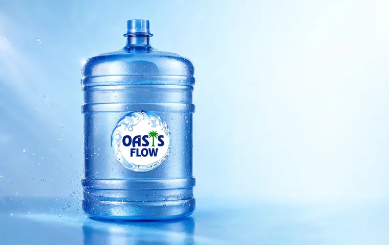 Oasis Flow 5 gallon purified water bottle ready to order in Abu Dhabi